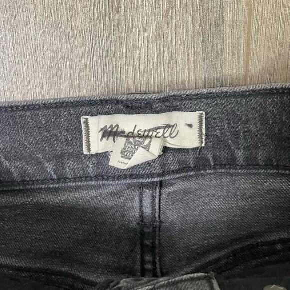 Madewell Perfect Vintage Lunar Wash Frayed Hem Jeans Shorts US Women's 23 - Picture 6 of 7
